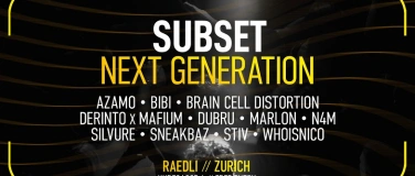 Event-Image for 'SUBSET: Next Generation'