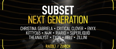 Event-Image for 'SUBSET: Next Generation'