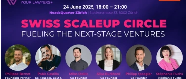 Event-Image for 'SWISS SCALEUP CIRCLE - Fueling the Next-Stage Ventures'