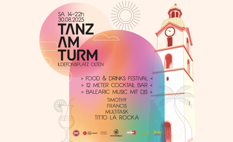 Tanz am Turm – Olten (Eintritt gratis) Ildefonsplatz Olten, Hauptgasse 5, 4600 Olten Tickets