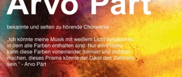 Event-Image for 'Ensemble canTonale singt Arvo P&auml;rt'