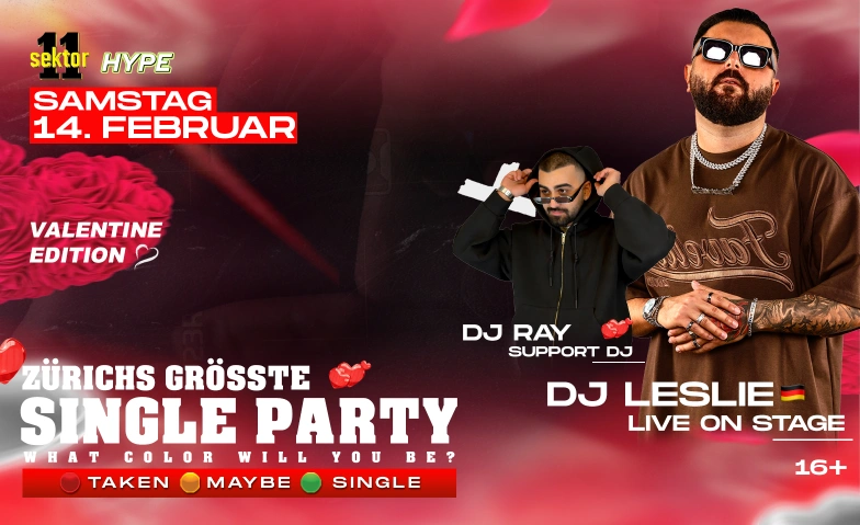 DIE GR&Ouml;SSTE &Uuml;16 PARTY IN Z&Uuml;RICH - SEKTOR11 SEKTOR 11, Siewerdtstrasse 71, 8050 Z&uuml;rich Billets