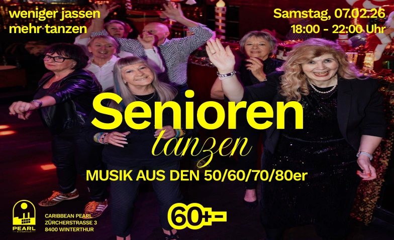 Senioren Tanzen - CARIBBEAN PEARL Caribbean Pearl, Z&uuml;rcherstrasse 3, 8400 Winterthur Tickets