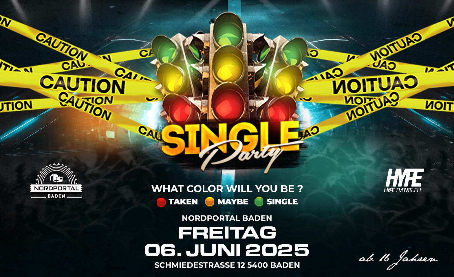 SINGLE PARTY - @ NORDPORTAL BADEN (&Uuml;16) Billets