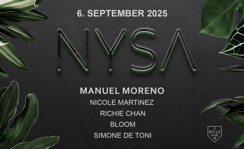 NYSA Club Bellevue, Freieckgasse 9, 8001 Zürich Tickets