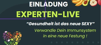 Veranstalter:in von Experten Live zum Thema Gesunde Ernährung