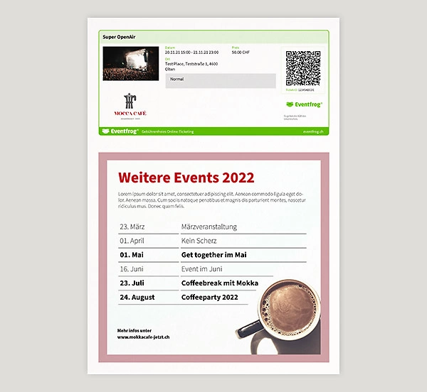 ticket vorteile 02 Weitere Events