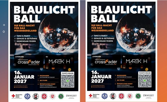 Sponsoring logo of Blaulicht Ball im Weserbergland event