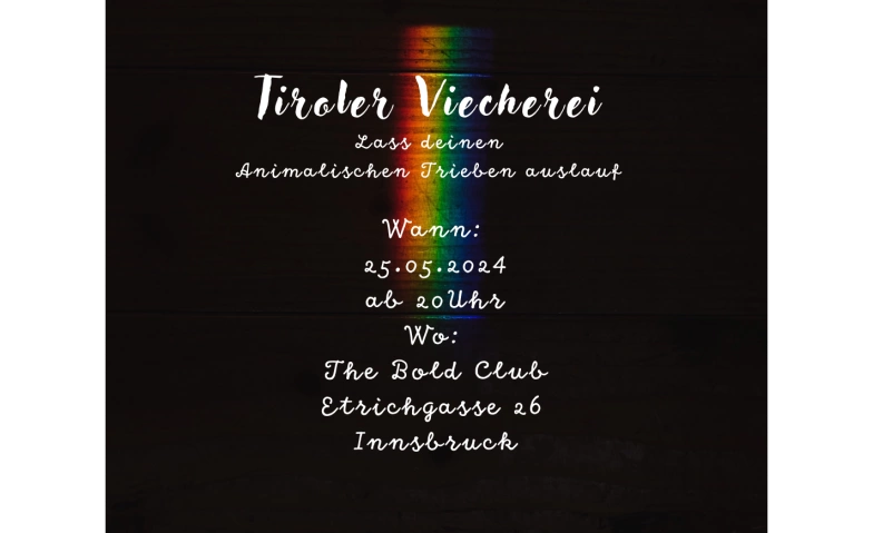 Event-Image for 'Tiroler Viecherei'