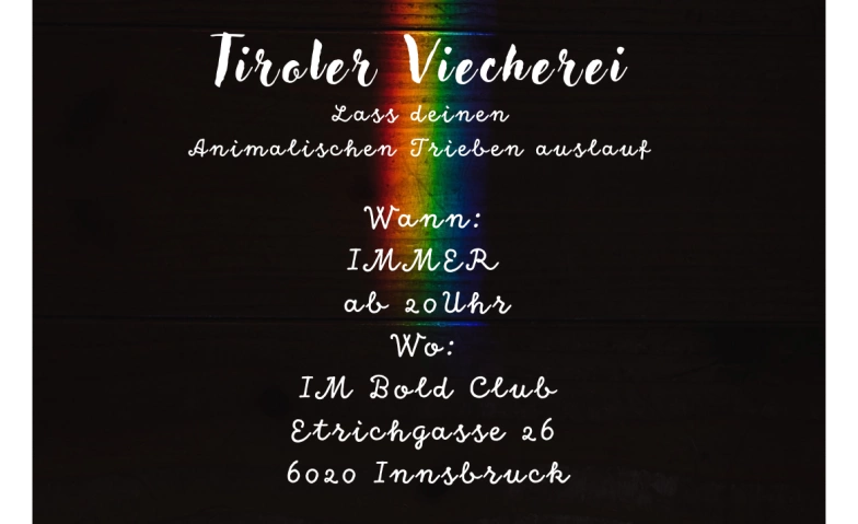 Event-Image for 'Tiroler Viecherei'