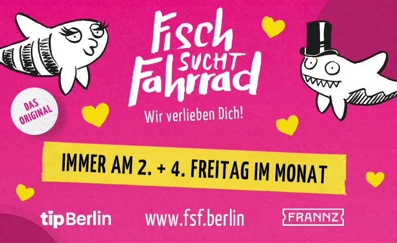 Event-Image for 'Fisch sucht Fahrrad - Deutschlands größte Dating Party'