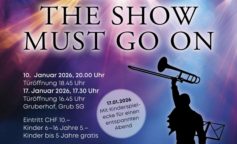 Event-Image for 'Unterhaltungsabend "The Show must go on"'
