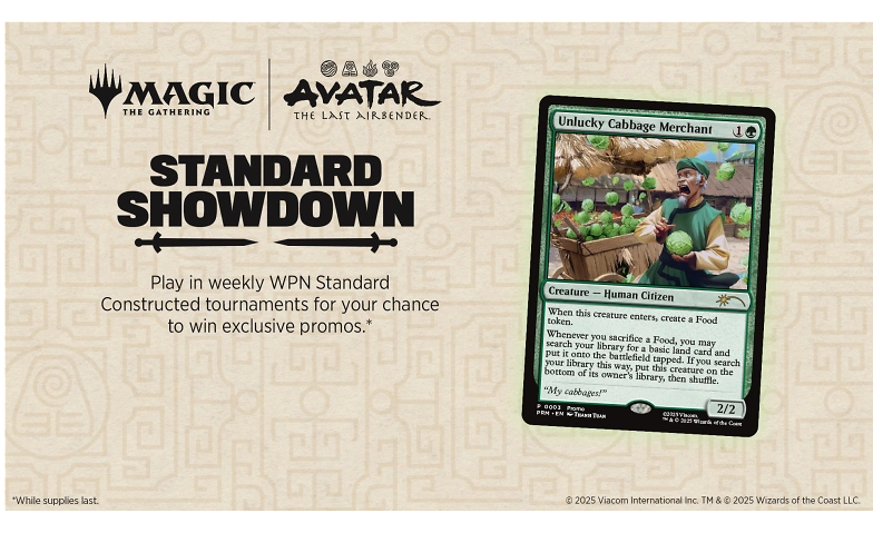 Magic TCG: Standard Showdown - Avatar: Herr der Elemente Tickets