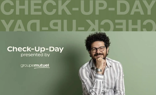 Logo de sponsoring de l'&eacute;v&eacute;nement CheckUp Day an der HealthEXPO 2026