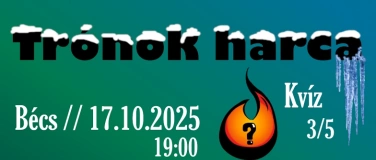 Event-Image for 'Trónok Harca Kvíz 3/5 2025'