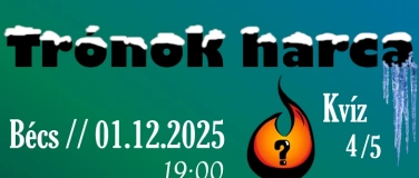 Event-Image for 'Trónok Harca Kvíz 4/5 2025'
