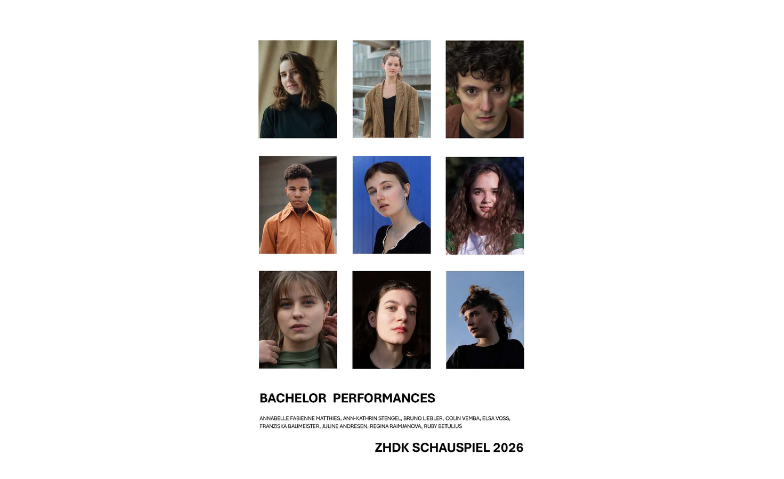 Event-Image for 'Showing Bachelor Performances 2025 (ZHdK)'