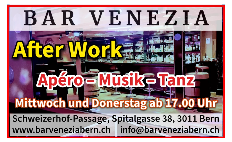 After Work &ndash; Ap&eacute;ro, Musik und Tanz Tickets