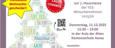 Event-Image for '7. Hausmesse und Weihnachtsmarkt der YES-Miniunternehmen'