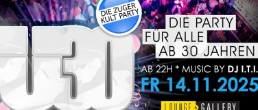 Event-Image for 'Zuger Ü30 Party - Die Kultparty ab 30 Jahren'