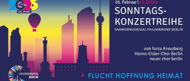 Event-Image for 'Sonntagskonzert Nr. 2  Flucht Hoffnung Heimat'