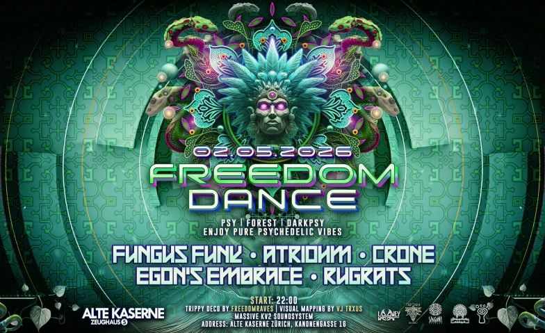 FREEDOM DANCE Alte Kaserne, Kanonengasse 16, 8004 Z&uuml;rich Tickets