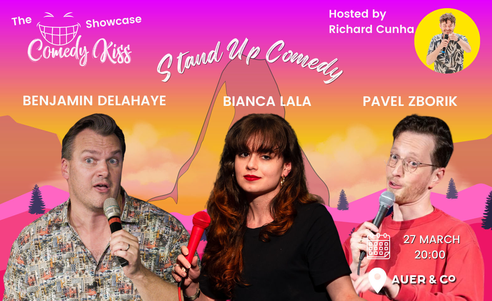 Comedy Kiss Showcase Billets