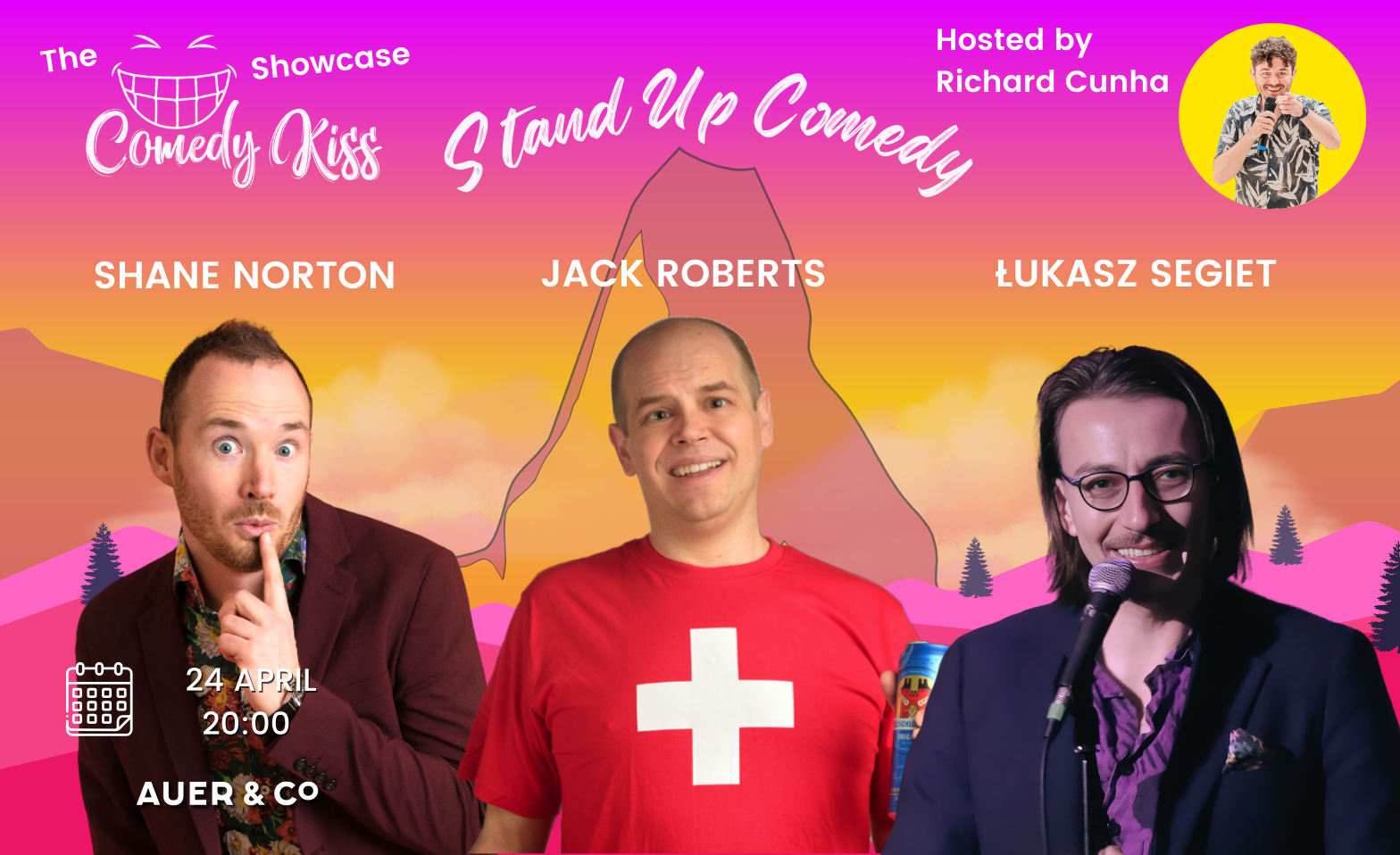Comedy Kiss Showcase Billets