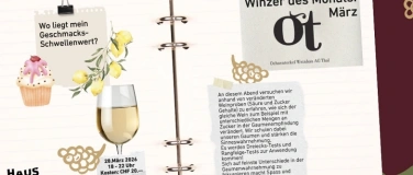 Event-Image for 'Winzer des Monats: Teste deinen Geschmacksschwellenwert mit'