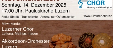 Event-Image for 'Adventskonzert  Luzerner  Chor und Akkordeon-Orchester Luzer'