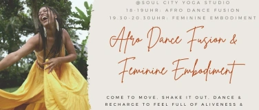 Event-Image for 'AFRO DANCE FUSION & FEMININE EMBODIMENT JEDEN MITTWOCH'