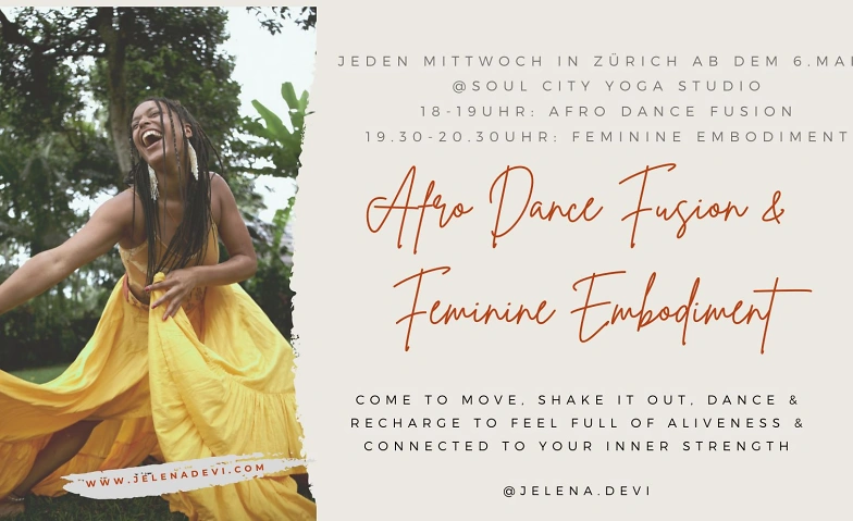 AFRO DANCE FUSION &amp; FEMININE EMBODIMENT JEDEN MITTWOCH Tickets