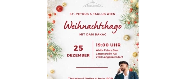 Event-Image for 'Weihnachtshago 2024 - St. Petrus und Paulus Wien'