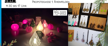 Event-Image for 'Individueller Weihnachtsschmuck aus dem Makerspace Rheinfeld'
