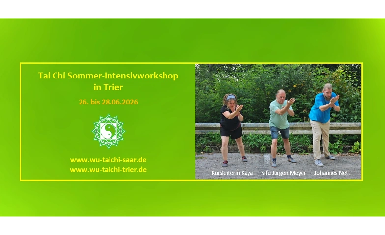 TAI CHI SOMMER-INTENSIVWORKSHOP IN TRIER Tickets