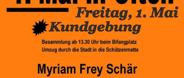 Event-Image for '1. Mai-Fest Olten Umzug und Feier, Fest'