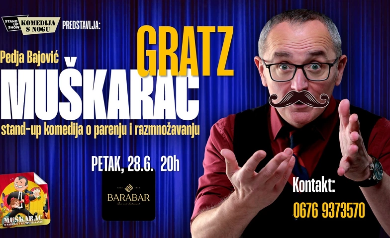 Event-Image for 'Stand-Up Comedy "Muškarac"'
