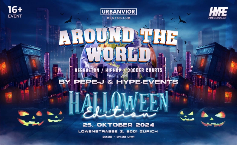 Around the World - Halloween URBANVIOR, Löwenstrasse 2, 8001 Zürich Tickets