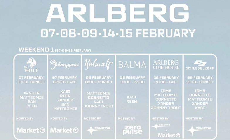 Event-Image for 'ARLBERG TAKEOVER  FR 07/02/25  SCHNEGGAREI'