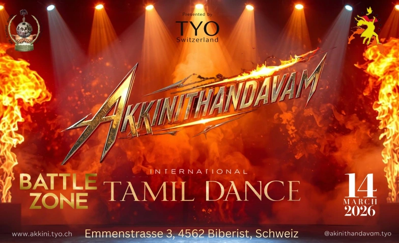 Akkinithandavam 2026 Biberena, Emmenstrasse 3, 4562 Biberist Tickets