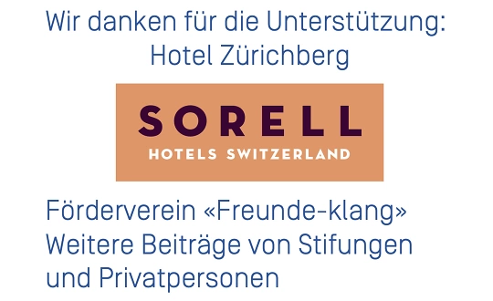 Sponsoring logo of «klang Zürichberg» - TASTENTÄNZER - Sorell Hotel Zürichberg event