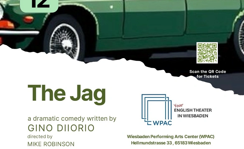 Event-Image for 'The Jag - a dramatic comedy written by Gino DiIorio'