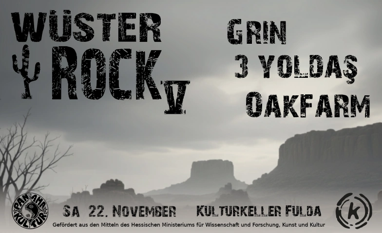 WÜSTER ROCK Vol. V Kulturkeller, Jesuitenplatz 2, 36037 Fulda Tickets