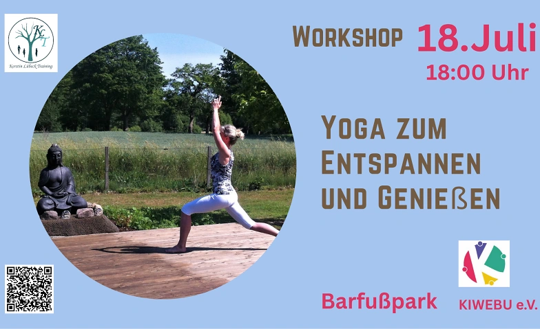 Yoga im Barfu&szlig;park Tickets