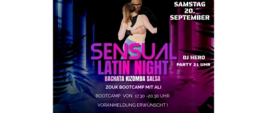 Event-Image for 'Sensual Latin Night mit Zouk Bootcamp  in St.Gallen!!!'