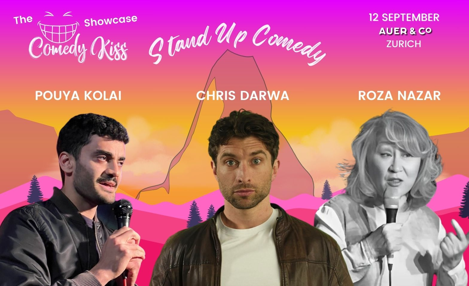 Comedy Kiss Showcase Tickets