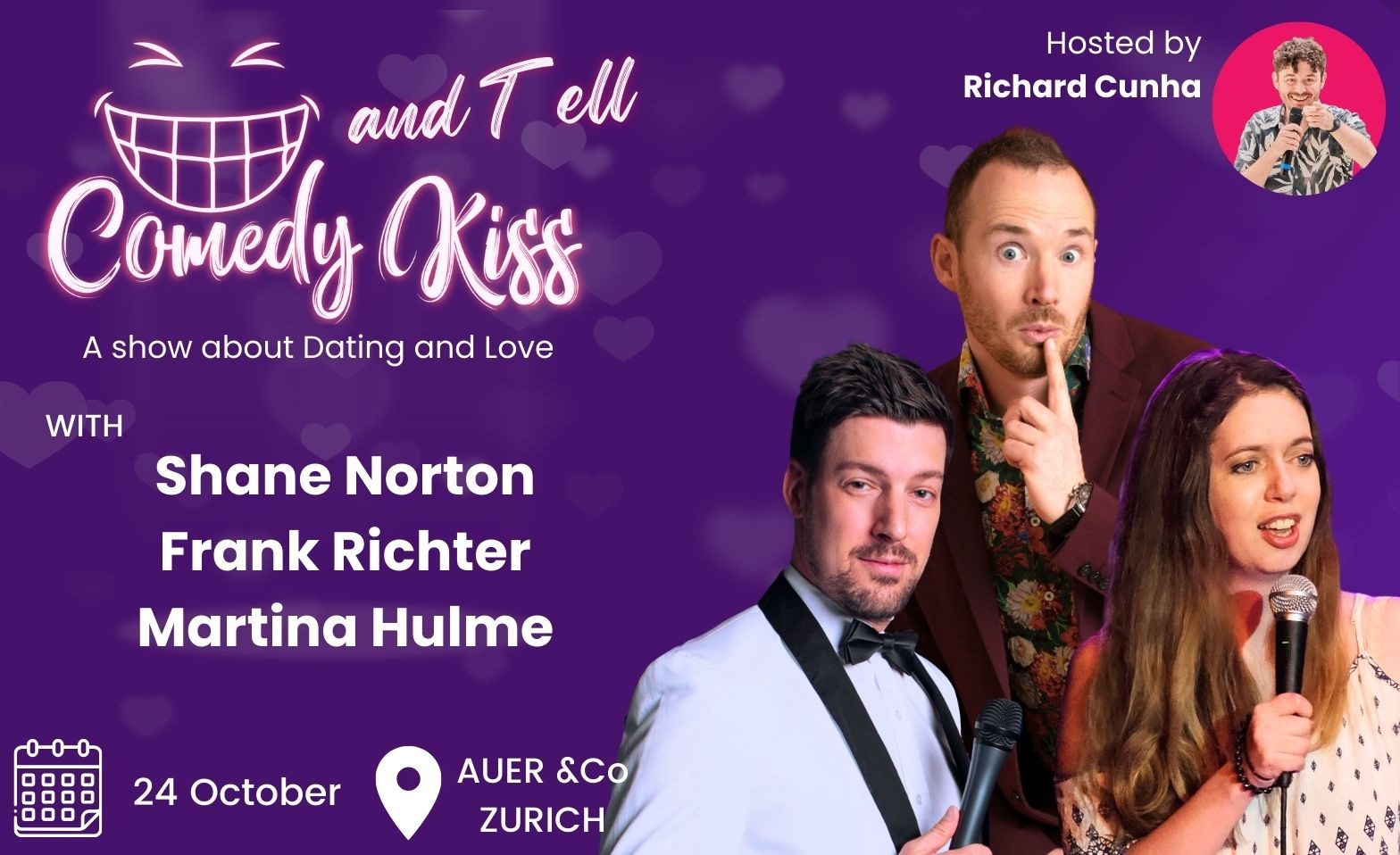 Comedy Kiss &amp; Tell Tickets