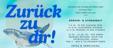 Event-Image for 'ZUR&Uuml;CK ZU DIR'