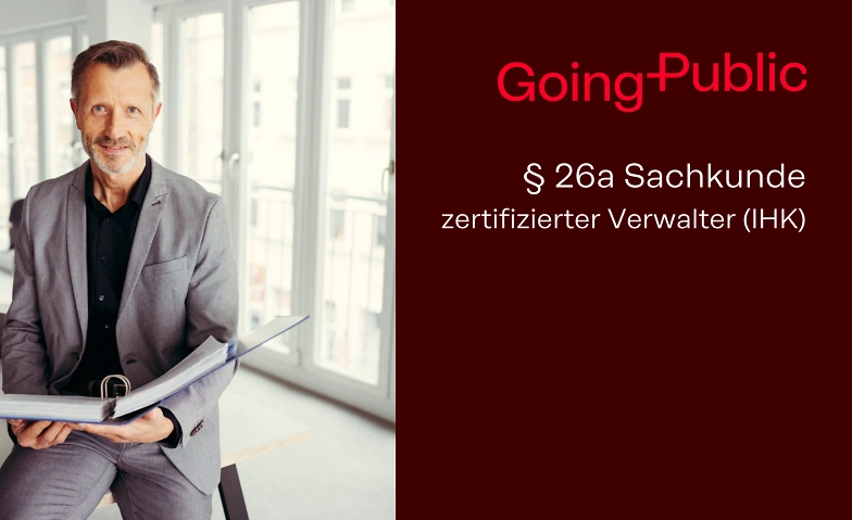 zertifizierter Verwalter (IHK) gem. &sect; 26a WEG Tickets